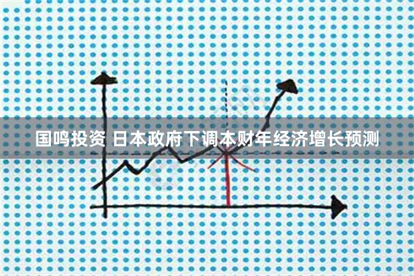 国鸣投资 日本政府下调本财年经济增长预测