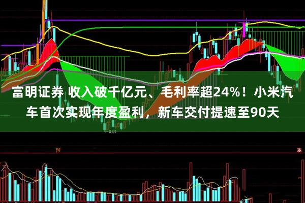 富明证券 收入破千亿元、毛利率超24%！小米汽车首次实现年度盈利，新车交付提速至90天